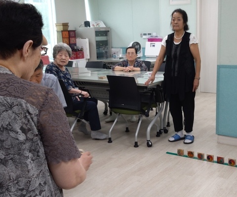 연수문화원 전통문화활동단 연수치매안심센터 재능기부 / 2019년 7월 17일